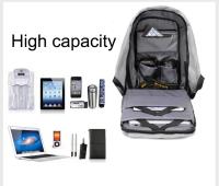 Mochila antirobo para hombre, Bolsa impermeable para portátil de 15,6 pulgadas, Mochila Escolar de gran capacidad, de diseño - details 9