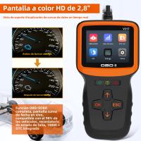 Leer Código OBD2 Escáner De Coche Lector De Luz Del Motor Herramienta De Diagnóstico De Computadora OBDII/EOBD RUOGINSS - details 6