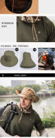 Gorro De Sol Para Hombres Verano Secado Rápido Transpirable Bajo Alas Sombrero De Pescar Safari Al Aire Libre Gorras De Adulto - details 3