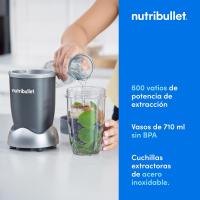 Nutribullet Original 600, batidora personal, batidora multifuncional y licuadora, 600 W de potencia, NB603DG, Paquete Básico - details 5