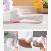 Cepillo Facial De Silicona De Doble Cara Ultimate Limpieza Profunda Y Minimización De Poros Higiénico Y Eficiente Para Cuidado De La Piel - details 6