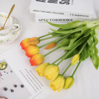Decoración De Flores Artificiales De Silicona En Forma De Tulipán Para Bodas Y Salones Real Touch Adornos Florales Para El Hogar - details 9