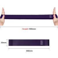 6 Pcs Banda De Resistencia Para Crossfit Ejercicio De Fitness Elasticidad Mínima En Casa Gimnasio Yoga Equipo De Fortalecimiento Muscular - details 3
