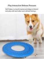 Juguetes Interactivos Para Perros Divertidos Disco Volador De Exterior Resistente Mordedura Juego De Saucer Para Entrenamiento Y Masticar - details 3