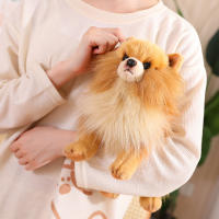 Nueva Premium Peluche Lindo Pomeranian Perro Juguetes Real Vida Muñeco De Peluche Suave Mascota Para Niñas Niños Regalo Encantador - details 7