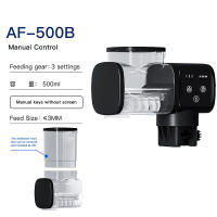 Alimentador De Acuario Inteligente Automático Con Control Remoto Wifi Digital Tiempo Para Tanque De Peces Material Plástico Capacidad 500ml - details 1