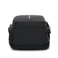 Bolso De Hombro Para Hombre Con USB Multifuncional Antirrobo Cruzado Viaje Sling Bolsa De Pecho Estilo Casual Tote Unisex - details 12