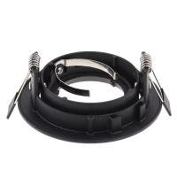 Anillo De Iluminación LED RECESO GU10MR16 Negro Aluminio 10/20/PCS Soporte Para Lámpara De Punto Fijo De Luz De Spot - details 1