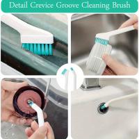 Set De 3/8 Brochas De Limpieza Para Espacios Estrechos Herramienta De Limpieza Para Ventanas Teclados Humidificadores Y Coches - details 4
