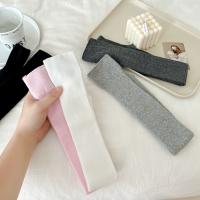 Nuevas Medias De Mujer En Color Sólido Moda Delgadas Transpirables Simple Largas Hasta La Rodilla Elegantes Calentadores De Pierna Tendencia De Calcetines Para Mujer - details 16