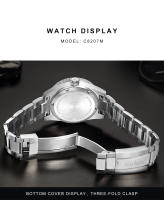 Reloj De Diversión Para Hombre CADISEN 38mm Japonés NH35A Mecánico Vidrio De Zafiro Date Luminoso 200M Impermeable Acero Inoxidable - details 10