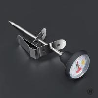 Termómetro De Dial Para Tetera De Café Y Vaso Para Espuma De Leche Profesional Para Cocina Y Café 0-100℃ Herramientas De Medición De Temperatura - details 0
