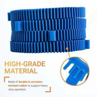 Juego de neumáticos azules serie 896584000-143 de 2 piezas con Super, para limpiador de piscinas 2X, 4X, ruedas de compresión para Phoenix, adecuado para Poolvergnuegen,Hayward Phoenix - details 3