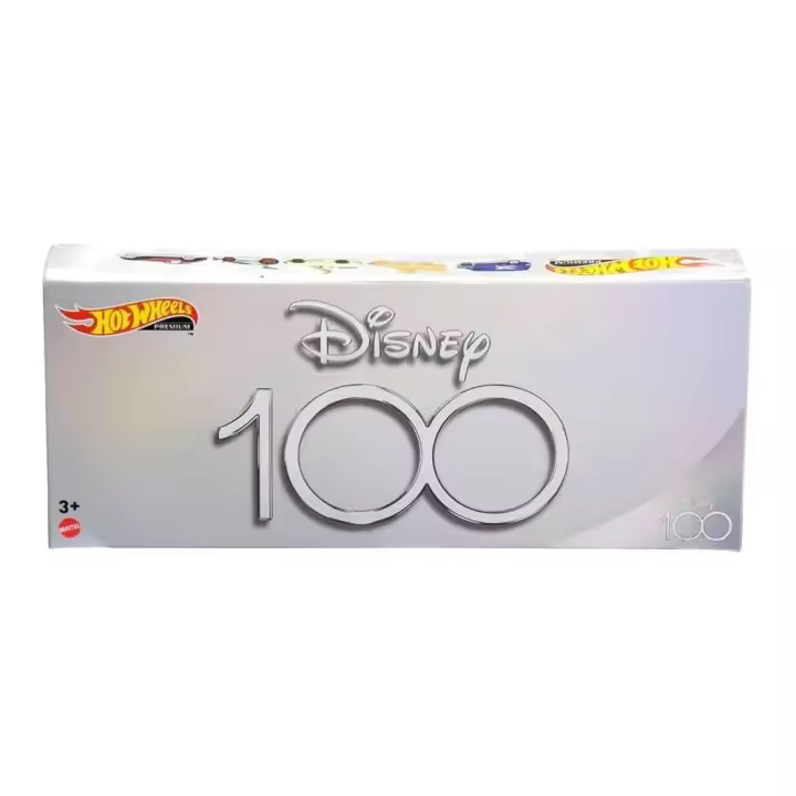 Hot Wheels Premium Disney 100 aniversario pack 5 coche - 1