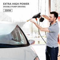 Pistola de lavado de coche de alta presión inalámbrica portátil, Lavado de coches, utensilios de limpieza doméstica boquilla ajustable con batería de iones de litio, gran volumen, largo alcance de pulverización - details 0