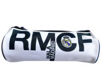 Novedad! Real Madrid C.F. portatodo redondo, Producto oficial, blanco , colegio, escolar, niños, Original - details 1