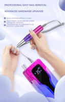 Máquina De Uñas Eléctrica Para Manicura Profesional Con Polvo De Gel Herramientas Y Accesorios Para Uñas Potencia Y Velocidad Ajustable Tamaño Compacto - details 2