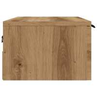 vidaXL Armario de pared madera de ingeniería roble artisan 68x30x20 cm - details 3