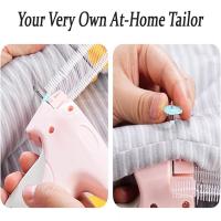 Fijador De Ropa Portátil Con Hebjes Y Gun De Costura Micro Para Herramienta De Reparación De Ropa Para Mujeres Material De Algodón - details 3