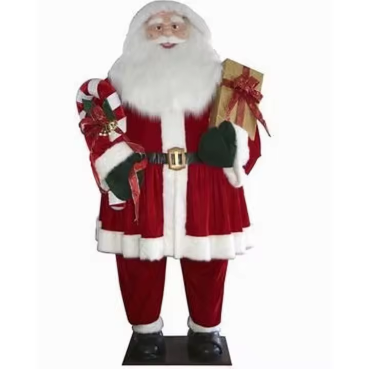 Gerimport Decoración Navideña Papá Noel Gigante Extensible 1.28 - 3 Metros - 1