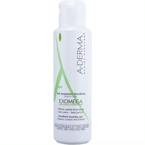 Aderma Exomega Gel Limpiador Emoliente 500 ml. - 1