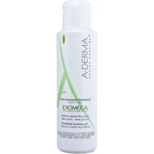 Aderma Exomega Gel Limpiador Emoliente 500 ml. - 1