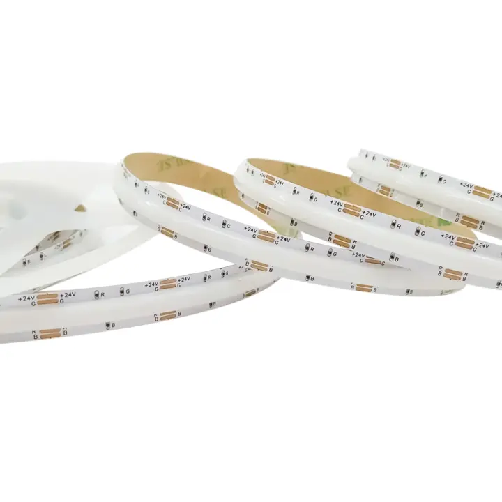 Hola led Tira LED RGB COB 10m – 576 LED/m, 14W/m, 24V, IP20 - Iluminación Interior y Decorativa - 1