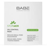 LABORATORIOS BABÉ - Stop AKN Oil Control Pads | Discos para controlar el exceso de grasa facial y Purificantes de la piel | 60 Discos - details 0
