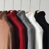 Vestido Bodycon De Térmica Para Mujer HELIAR Con Cuello Alto Y Manga Larga Tejido Grueso Para Otoño E Invierno Vestido De Oficina Con Diseño Sólido - details 1