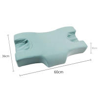 Almohada De Belleza Ortopédica Antiarrugas No Comprime El Rostro Para Hotel Y Salon De Belleza Almohada De Memoria De Poliéster Y Algodón Para Cuello Adultos - details 0