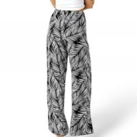 Pantalón Tiffosi Nolita Fluido Estampado Tiro Alto Poliéster - details 4