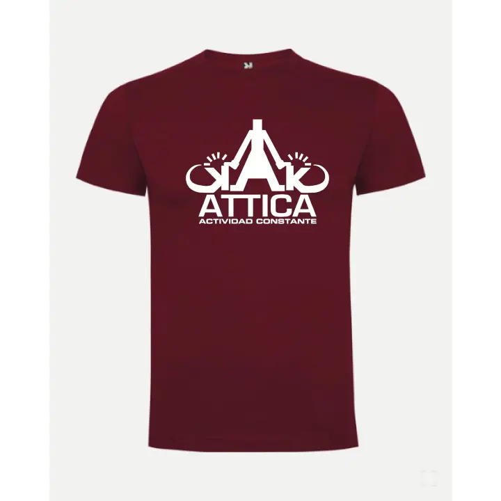 Camiseta roly hombre discoteca attica ruta del bacalao en impresión dtf de máxima calidad y durabilidad - 1