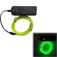 Cable De Hilo EL Glowing LED Para Fiestas Navidad Danza DIY Costumbres Ropa Decoración De Coche Luz Flexible Prenda - details 14