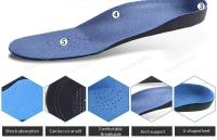 Almohadillas De Apoyo Arco Para Zapatos De Hombre Y Mujer Insoles Ortopédicos De Absorción De Choque Cómodas Para Deporte Y Correr - details 2