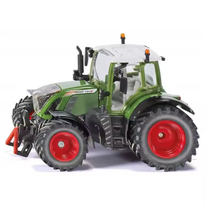 Siku Tractor Fendt 724 Vario Modelo Auténtico 01:32 - Luces en el Techo - 1