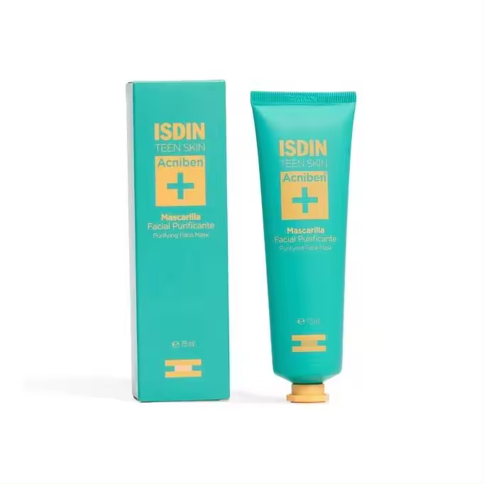 ISDIN Acniben Mascarilla Facial Purificante / Piel Grasa o con Tendencia Acneica, 75 ml - 1