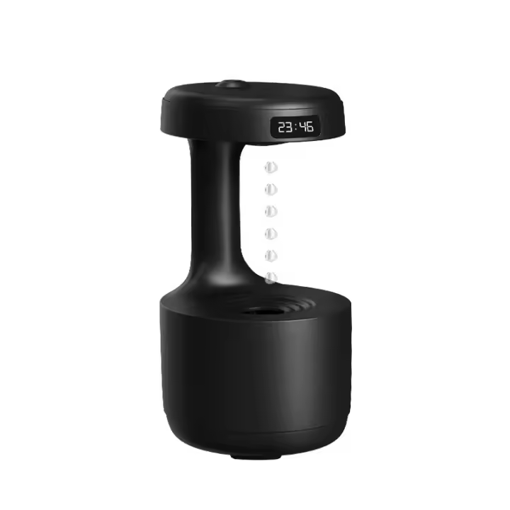 Humididiador de Gotas de Agua antigravedad de 800 ml, 2 Modos, protección de 4 horas, Gota de Agua suspendida, máquina de Niebla frasultrónica, humidificadores de vacaciones para dormitorio - 1
