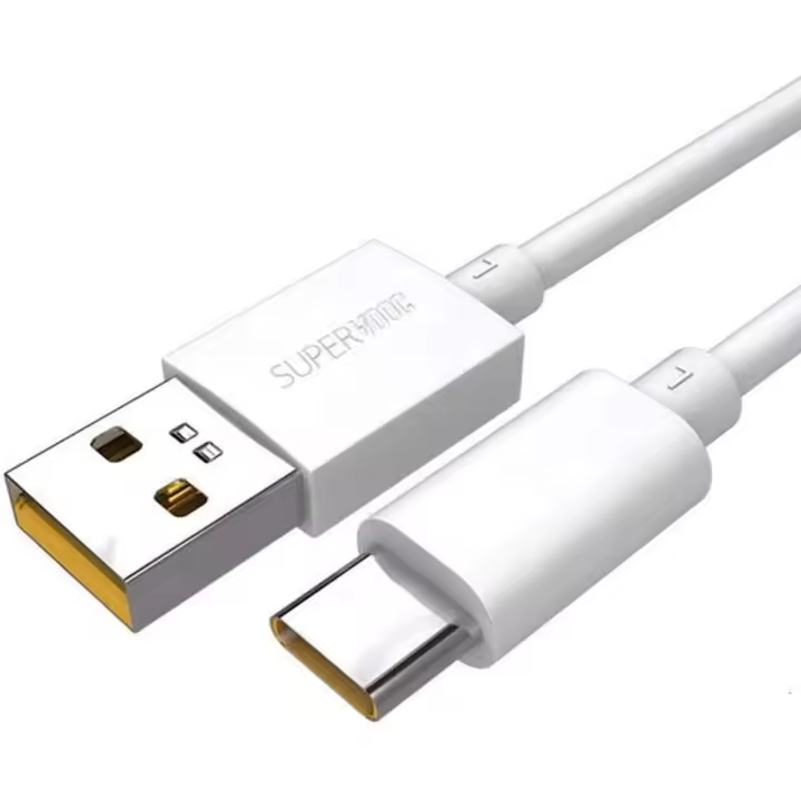 Oppo DL136 Cable de Datos USB Tipo C Carga SUPERVOOC (65W) Compatible con OPPO Reno 4, 4 Pro, Find X2, X2 Pro, Find X3, X3 Pro, X3 Lite - 1