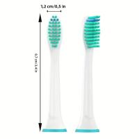 Cabezales De Repuesto Para Cepillo De Dientes Eléctrico Philips HX3/6/9 Serie DuPont Cerdas Suaves 4pack/8pack Limpieza Suave Para Adultos - details 1