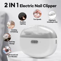Cortauñas Y Pulidora De Uñas Inalámbrica 2en1 Para Adultos Y Niños Máquina Portátil Para Uñas De Dedos Y Pies Cortador De Uñas - details 0
