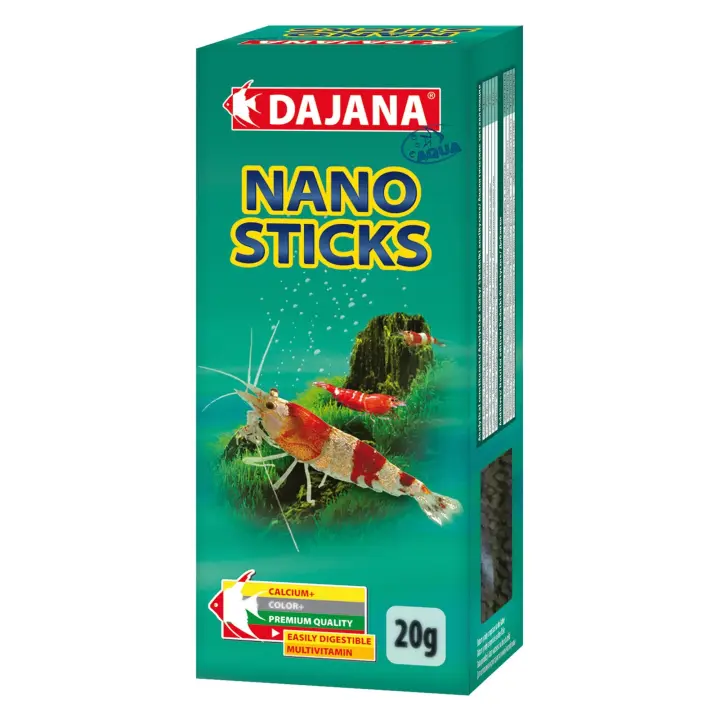 Alimento para gambas de acuario, NANO STICKS de DAJANA 20gr - 1