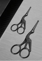 Tijeras Profesionales Para Pelo Facial Acero Inoxidable Redondas Para Barba Bigote Cejas Pestañas Corte Preciso Y Duradero - details 2