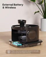 Fuente De Agua Para Gatos Sin Cable De 95 oz/2.8L Con Batería Recargable De 5200mAh Circulación De Agua Silenciosa Y Automática Para Mascotas - details 1