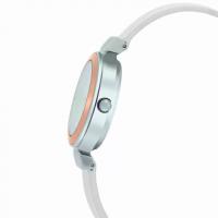 Casio Collection Ltp-e405l-7avdf. Reloj De Pulsera Analógico Para Mujer. Color Blanco. Bisel Oro Rosa. 50 Metros - details 1