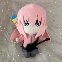Peluche Anime Juego Bocchi the Rock Figura De Juego Goto Yili Con Guitarra Heroe Juguetes Para Niños 20cm Material De Peluche Relleno De Algodón PP - details 4