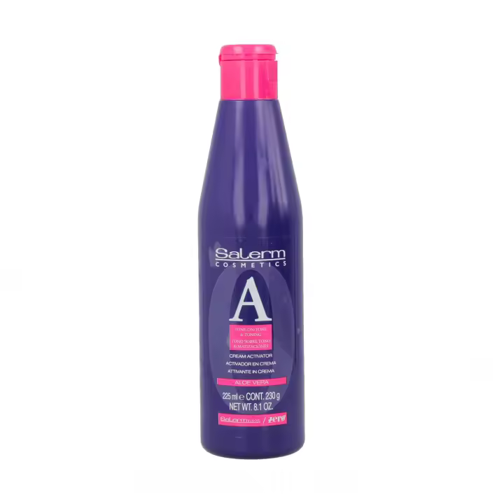 Salerm activador en crema tono sobre tono y matizaciones 225ml, activador para el tinte zero de salerm tono sobre tono y matices. - 1
