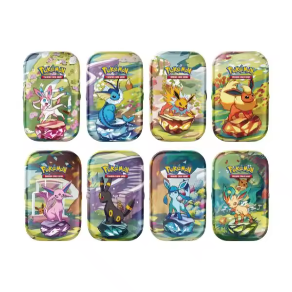 Prismatic Evolution - Evoluciones Prismaticas Mini Lata    - Cartas Pokemon Originales - 1