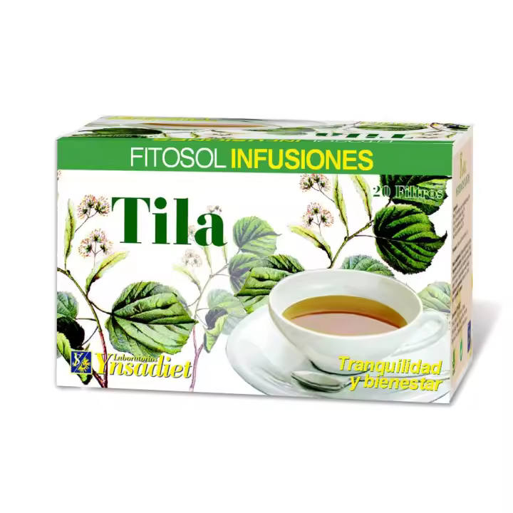Ynsadiet Infusiones Filtro de Especies Vegetales - Favorece la Relajación - Tila 100% - 1