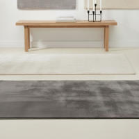 RUGURA - Alfombra Salón Moderna Unicolor Lavable Antideslizante Pelo Corto y Suave - details 2