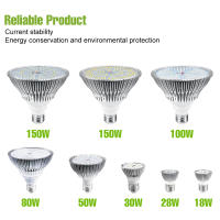 Bombilla LED De Cultivo 150W E27 Espectro Completo Para Plantas Vegetales Flores Semillas Cultivo En Hydroponia Caja De Cultivo AC85-265V - details 1